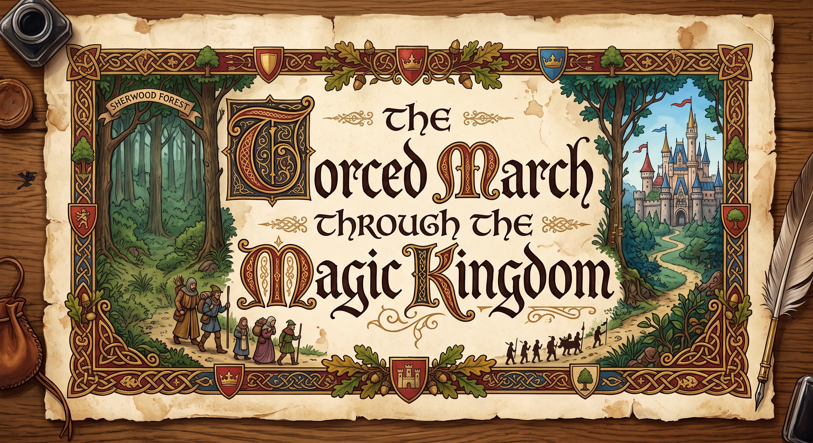 The Forced March through the Magic Kingdom…
